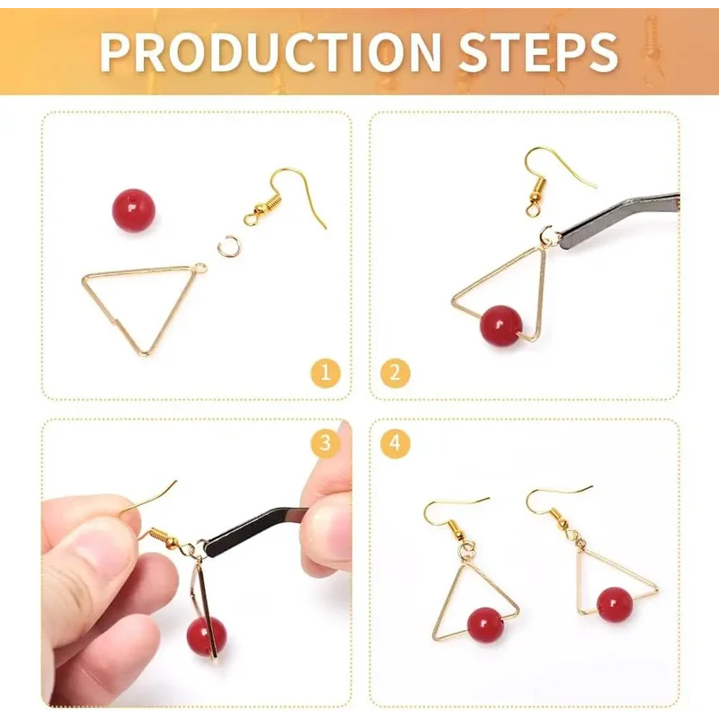 100/500 個 DIY イヤリング所見イヤリングクラスプ - Jewelry Making Name のレビューと価格