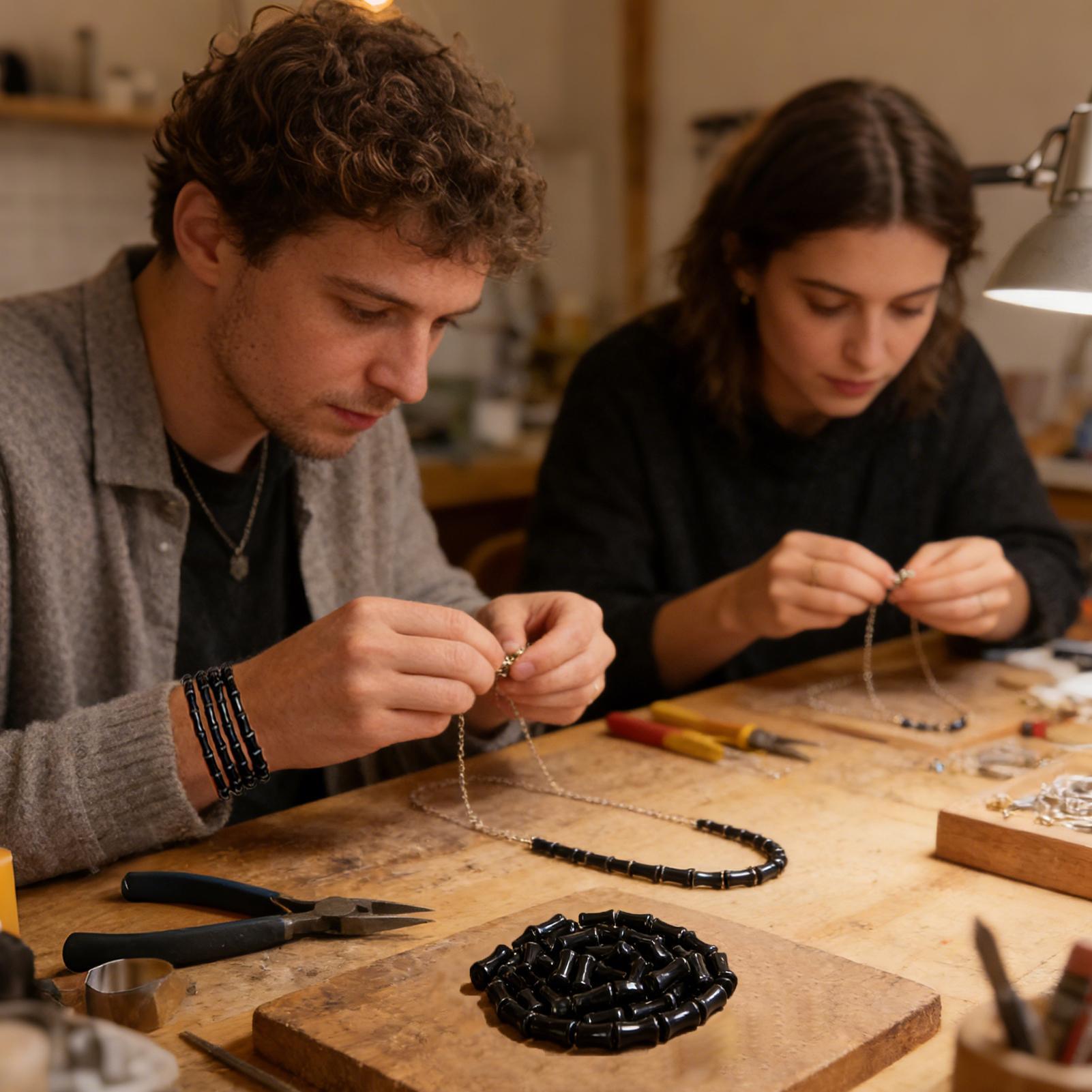 50個入りガラスビーズ8mm ジュエリークラフトアクセサリー - Jewelry Making For Teens のレビューと価格