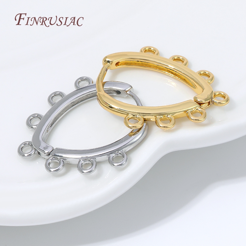 18K金メッキハギーイヤリング、マルチアウターループ、オープ - Jewelry Making Wire のレビューと価格