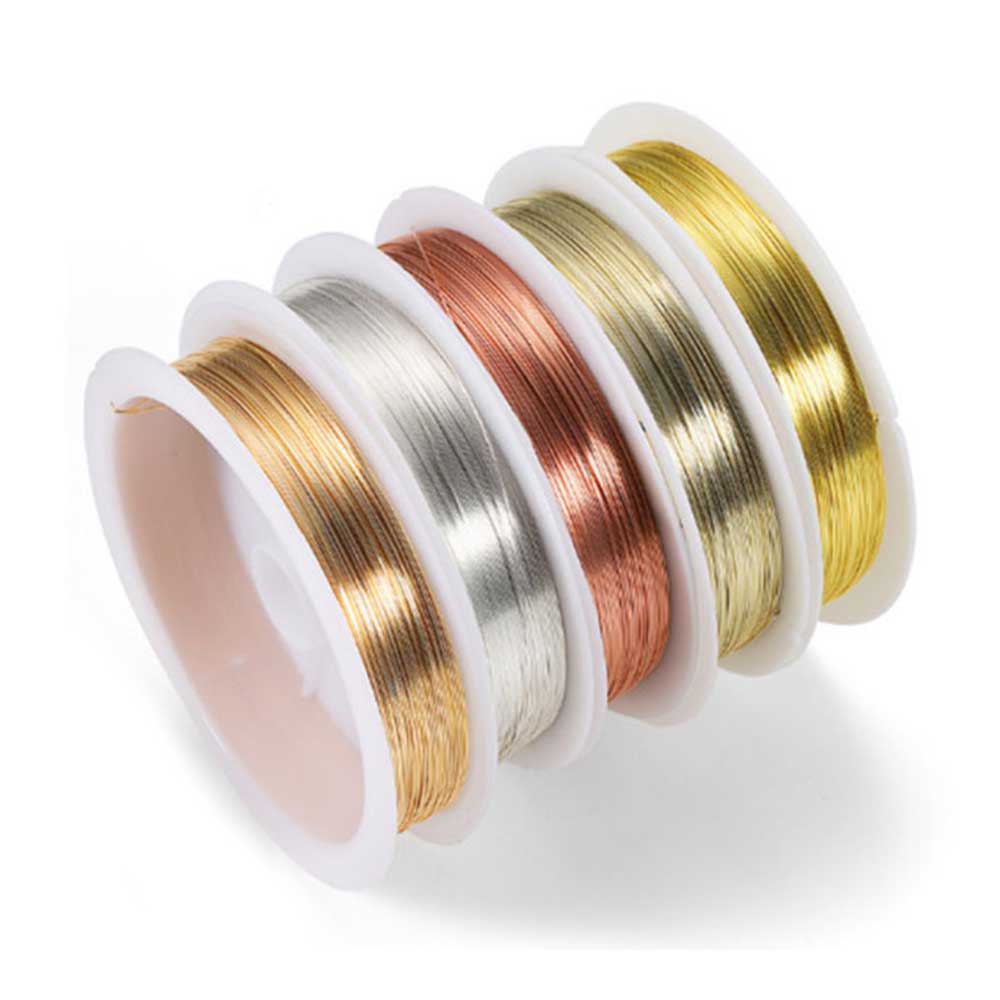 1pc 0.2-1mm 銅ジュエリーワイヤー、変色しにくい柔 - Jewelry Making Thread のレビューと価格