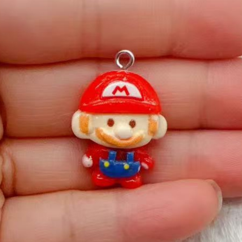 10個入り樹脂製漫画ペンダント、DIYジュエリー製作イヤリン - Jewelry Making Earrings のレビューと価格