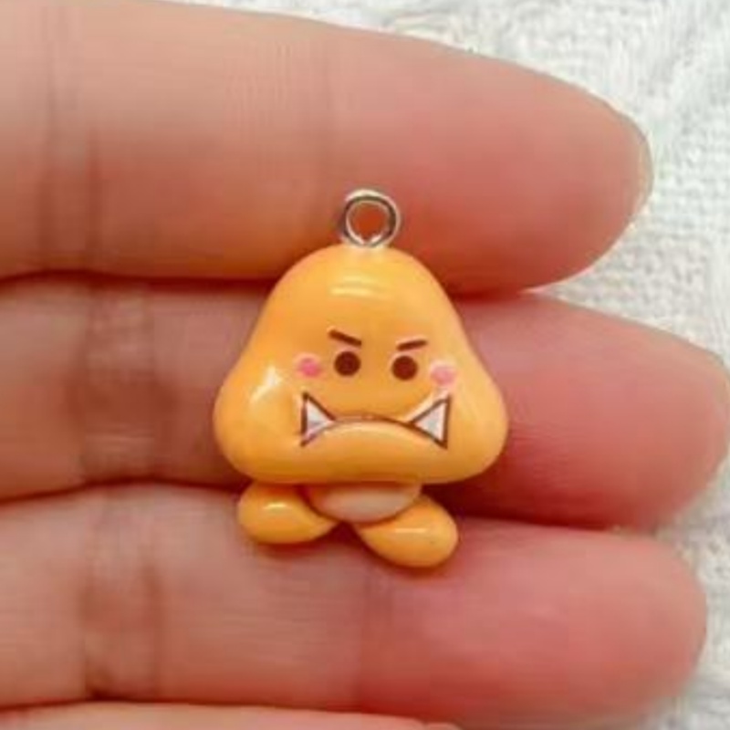 10個入り樹脂製漫画ペンダント、DIYジュエリー製作イヤリン - Jewelry Making Earrings のレビューと価格
