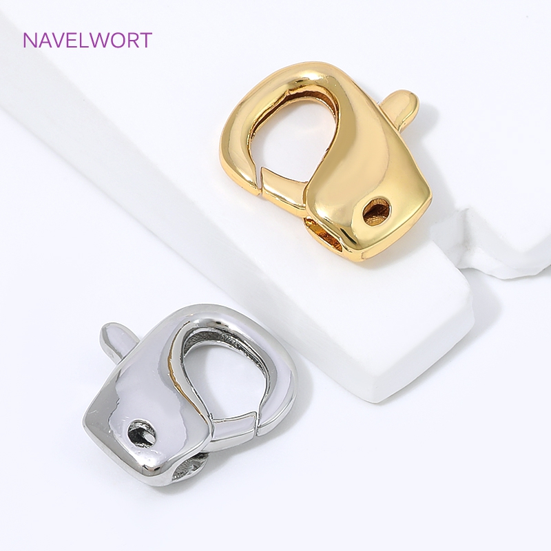 13mm×11.5mm 18K金メッキロブスタークラスプコネ - Jewelry Making Articles のレビューと価格