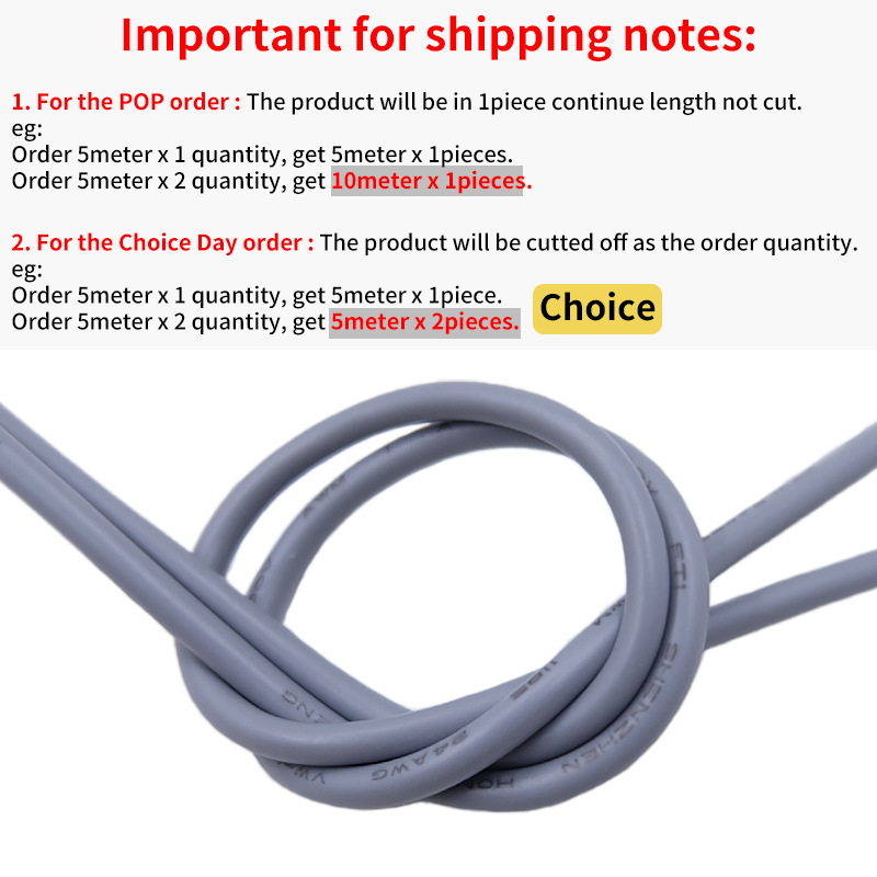 シールド線信号ケーブル 28 26 24 22 20 18  - Wire 22 Gauge Copper のレビューと価格