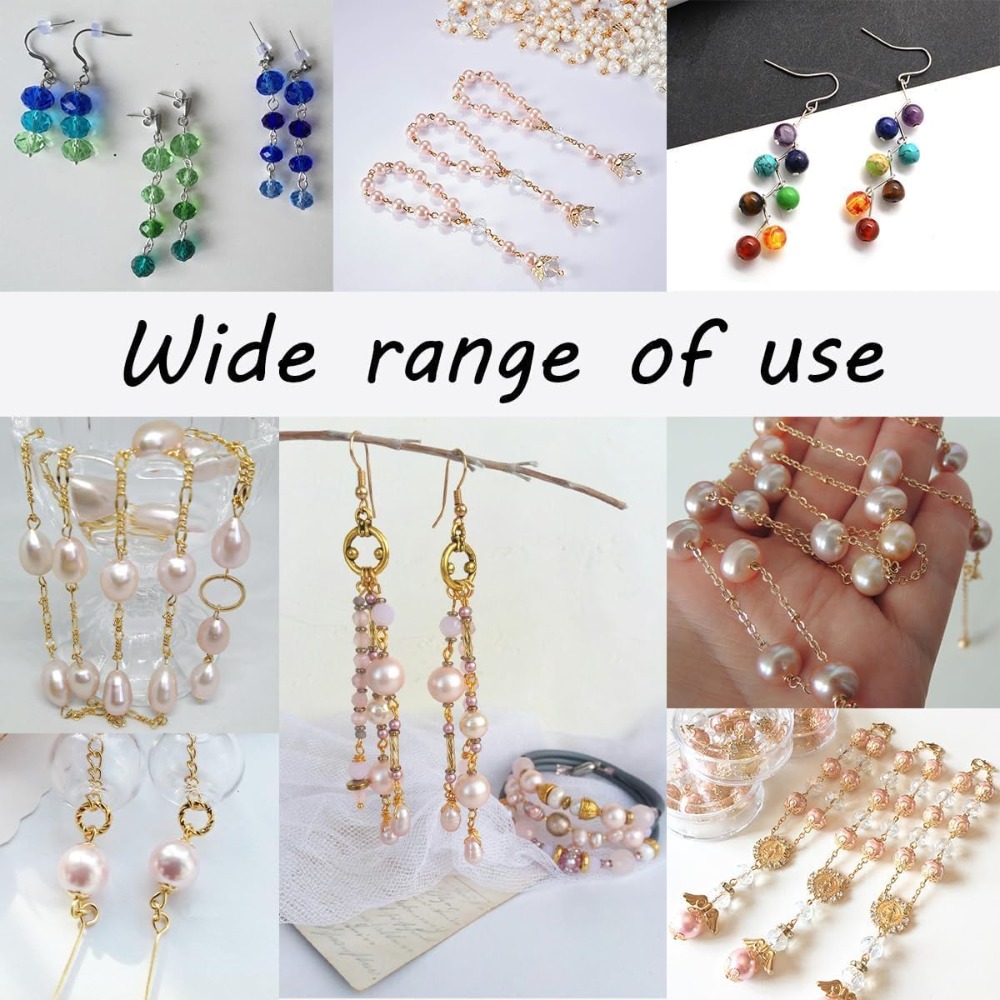 600個入り フラットヘッドアイビーズピン ジュエリー製作D - Jewelry Making Eye Pins のレビューと価格