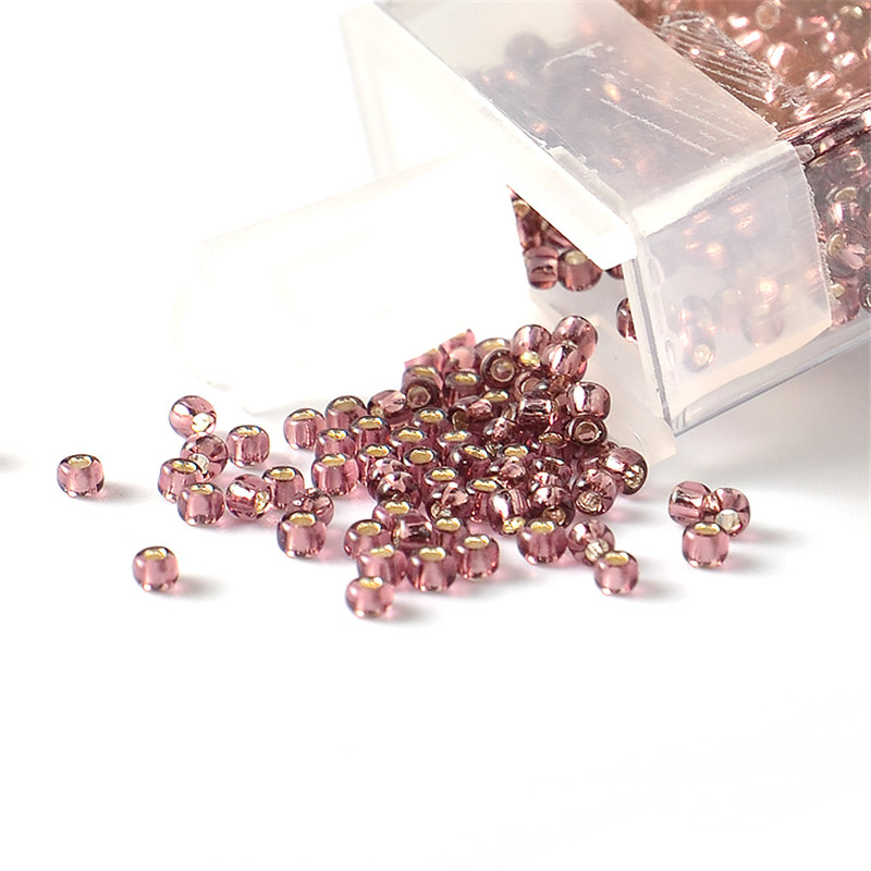 1000 個 11/0 TOHO ラウンドビーズシルバー裏地 - Jewelry Making Japan のレビューと価格