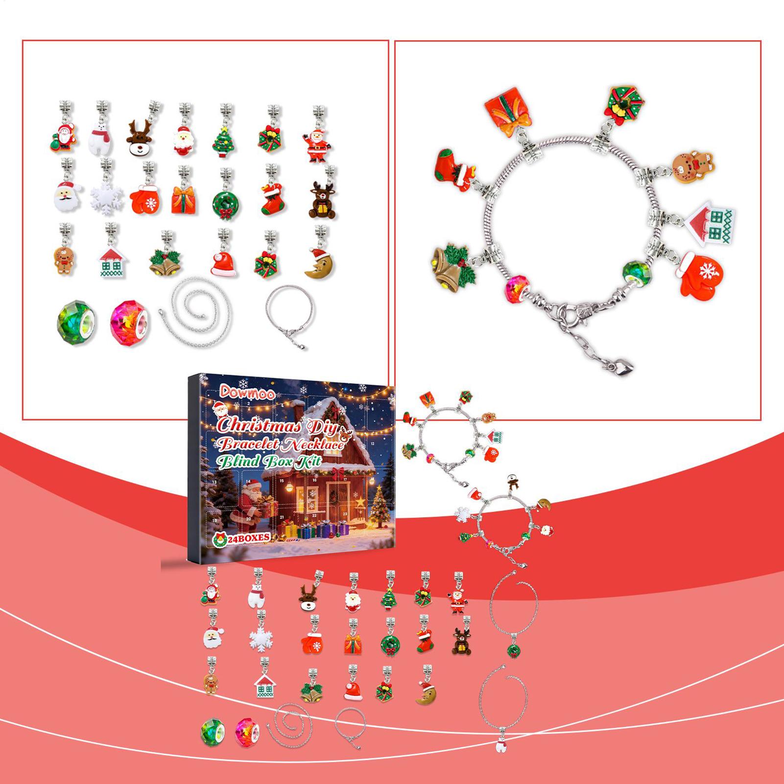ホリデーカウントダウンカレンダー 24日間 ジュエリー作り  - Jewelry Making For Teens のレビューと価格
