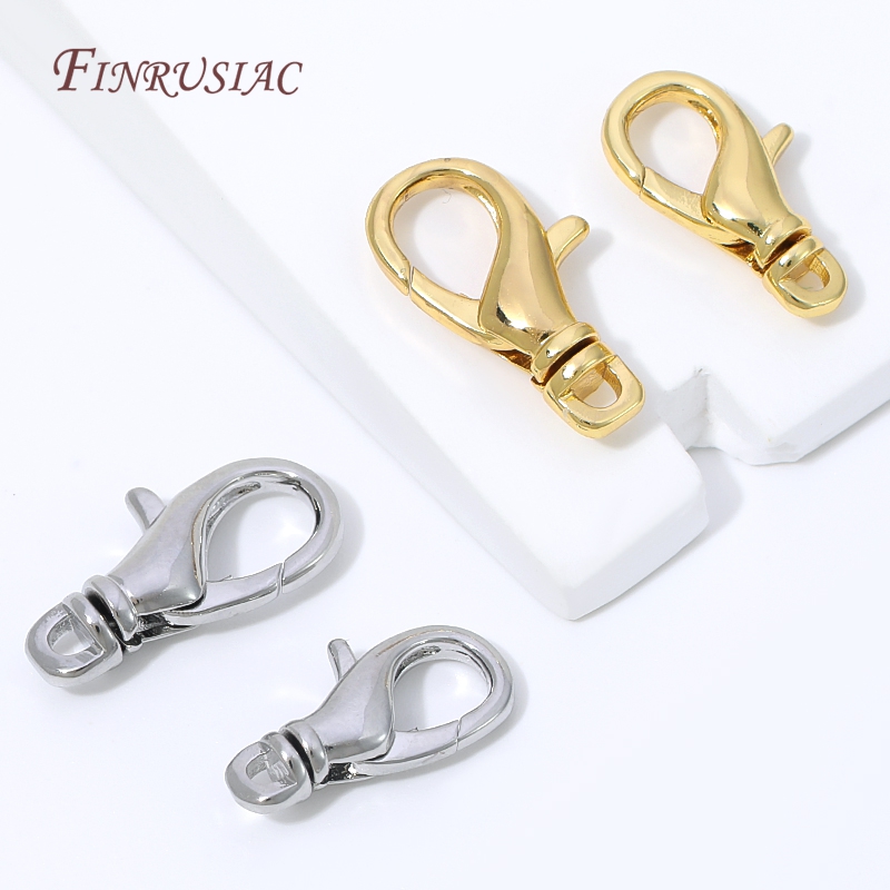 18K金メッキロブスタークラスプ、ネックレス、ブレスレット、 - Jewelry Making Articles のレビューと価格